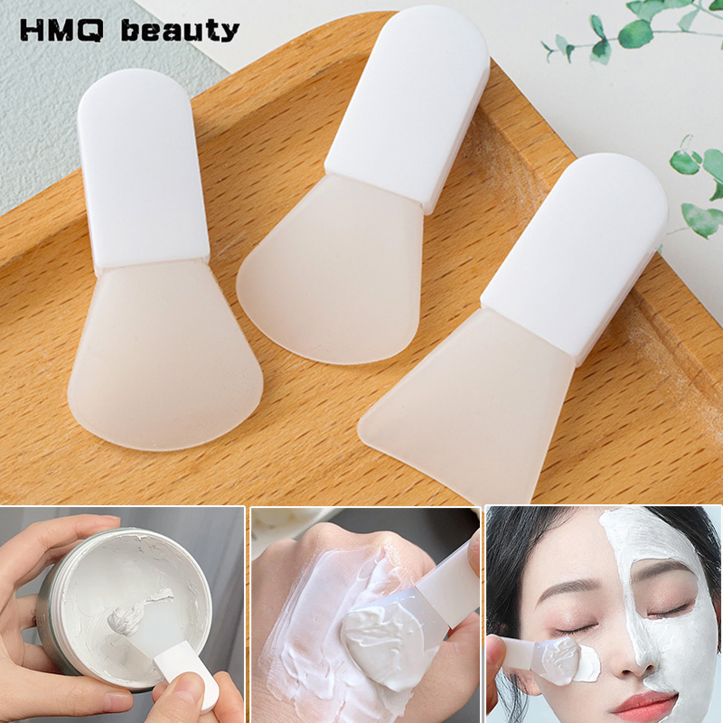 Skincare Omg - 3Pcs 실리콘 페이셜 마스크 브러쉬 전문