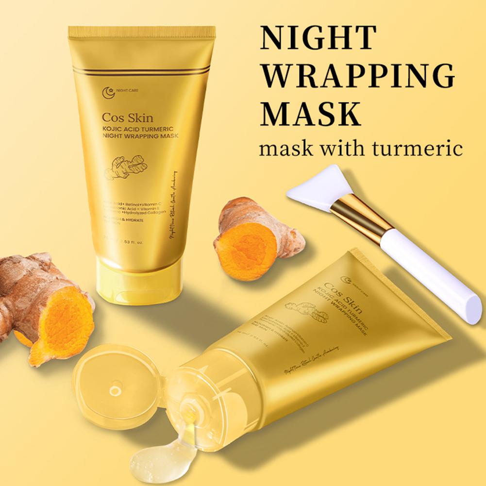 코직산 강황 랩핑 필오프 마스크, 가수분해 콜라겐 함유 - Skincare Omg 리뷰 및 가격