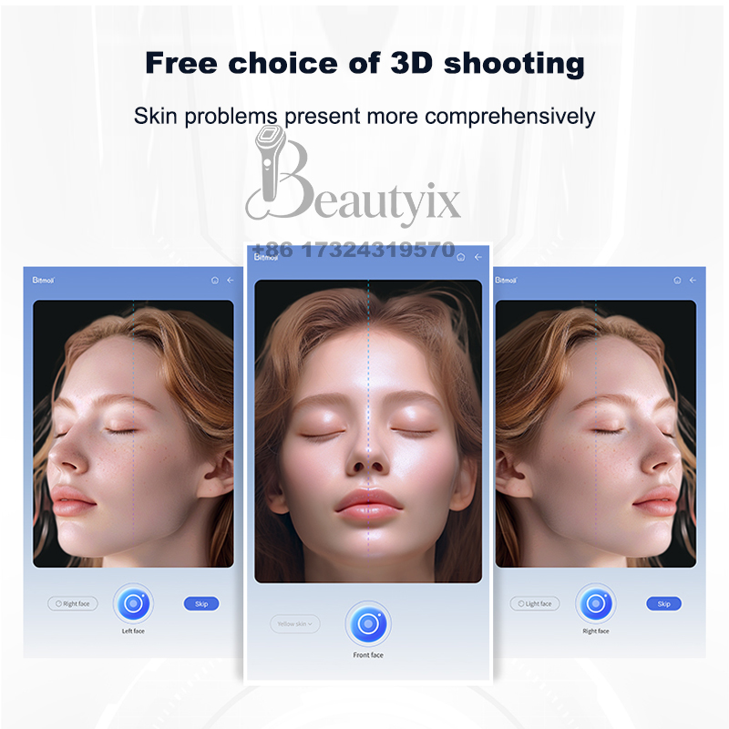3D AI 안면 피부 분석기 전문 피부 스캐너 테스터  - Skincare Ls 리뷰 및 가격