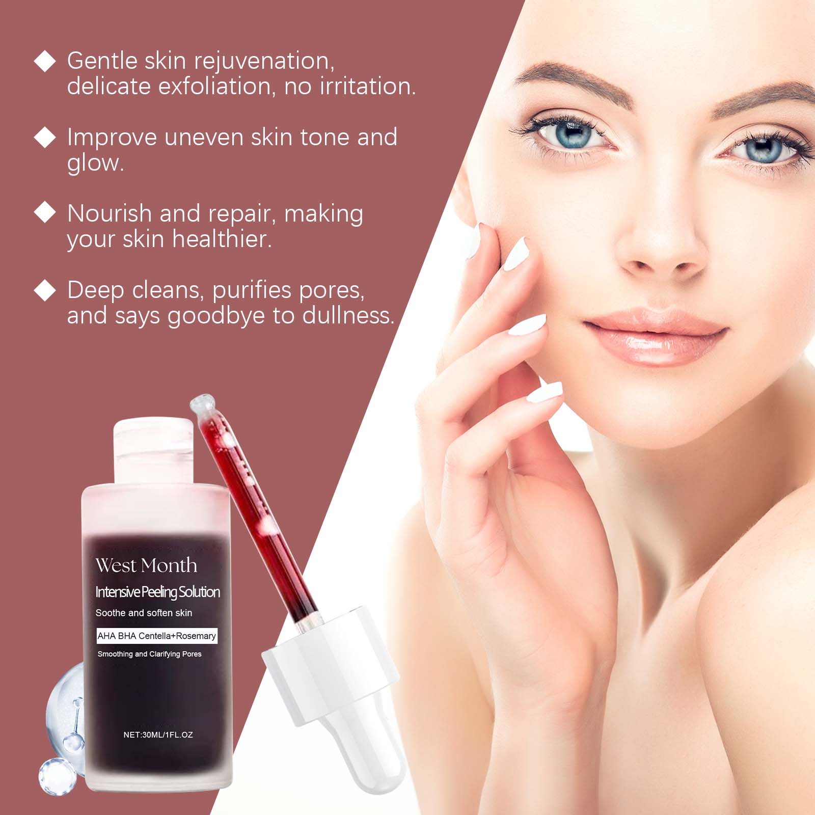 필링 페이스 세럼, 여드름 방지, 브라이트닝, 각질 제 - Tranexamic Acid Serum 리뷰 및 가격